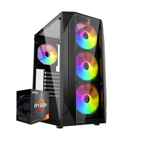 Pc Gamer AMD Ryzen 5 5600G | Geforce RTX 3050 - 16GB | 480GB SSD | 600W | WIN10 - Imagen 3