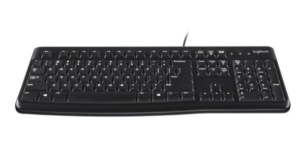 Teclado Logitech K120 Qwerty Español Color Negro - Imagen 2