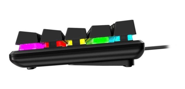 Teclado Gamer Hyperx Alloy Origins 60 Qwerty Red Inglés Us Color Negro Con Luz Rgb - Imagen 4