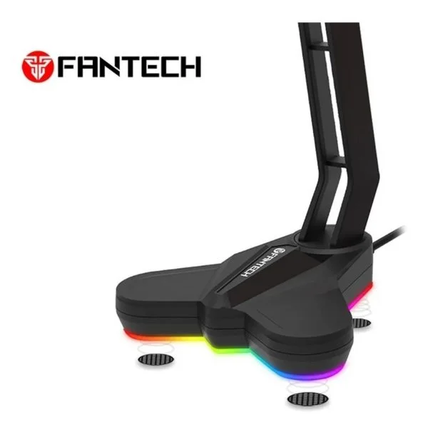 Soporte de Audífonos Fantech Tower Ac3001 Black RGB - Imagen 3
