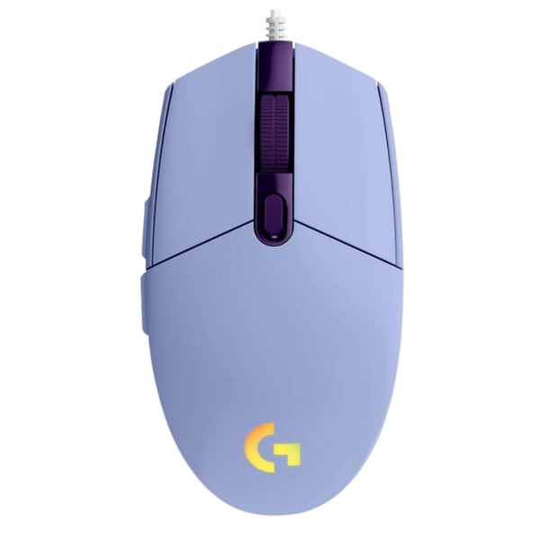 Mouse De Juego Logitech  G Series Lightsync G203 Lila