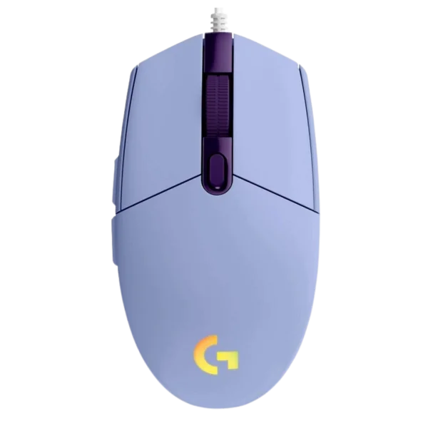 Mouse De Juego Logitech  G Series Lightsync G203 Lila