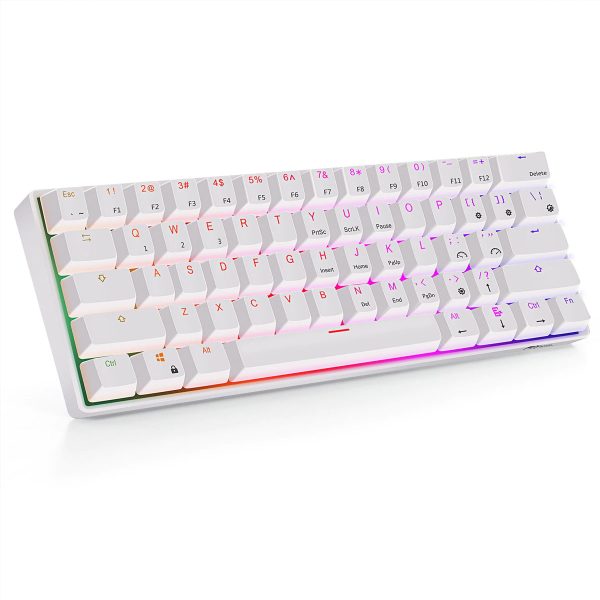 Teclado Gamer Bluetooth Royal Kludge Rk61 Qwerty Switch Red Inglés Rgb - Imagen 6