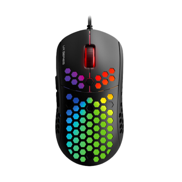Mouse Gamer Fantech Hive UX2 12.000 DPI Black Edition