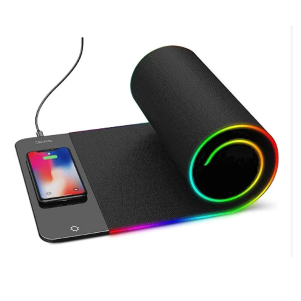 Mouse Pad Gamer Xl SPL604 Carga Inalámbrica Philips RGB