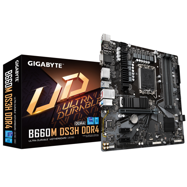 Placa Madre Gigabyte  B660M DS3H DDR4