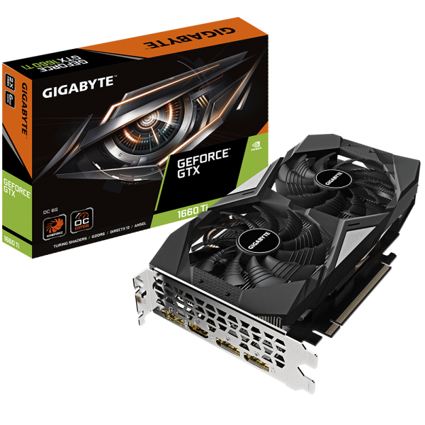 Tarjeta de Video GIGABYTE GeForce GTX 1660 Ti GAMING OC 6G, 6GB GDDR6