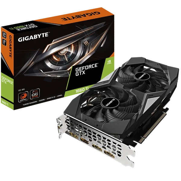 Tarjeta de Video GIGABYTE GeForce GTX 1660 Ti GAMING OC 6G, 6GB GDDR6