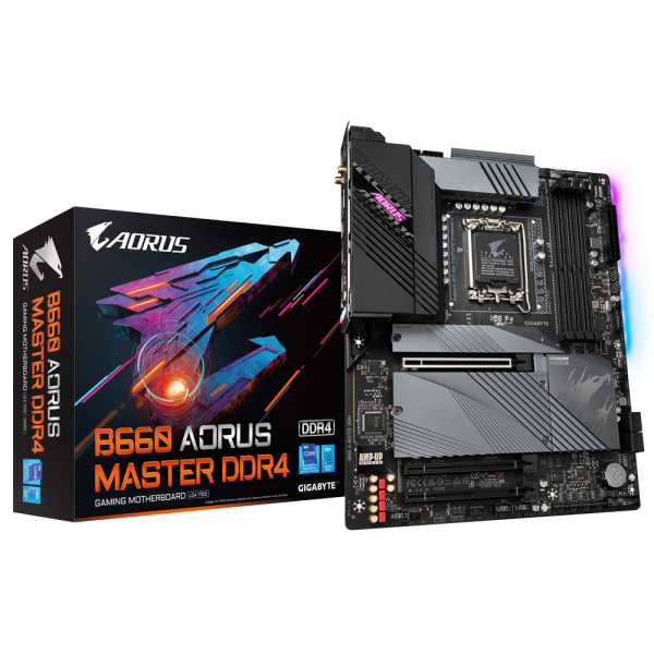 Placa Madre AORUS  B660 MASTER DDR4 (12vaGEN, LGA1700)