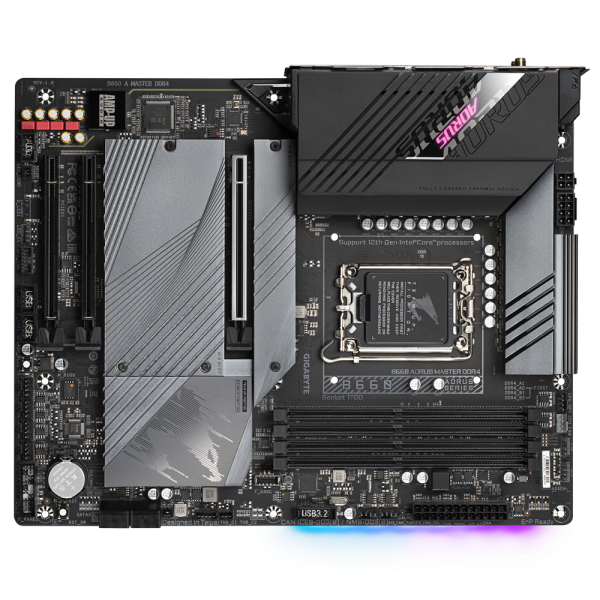 Placa Madre AORUS  B660 MASTER DDR4 (12vaGEN, LGA1700) - Imagen 6