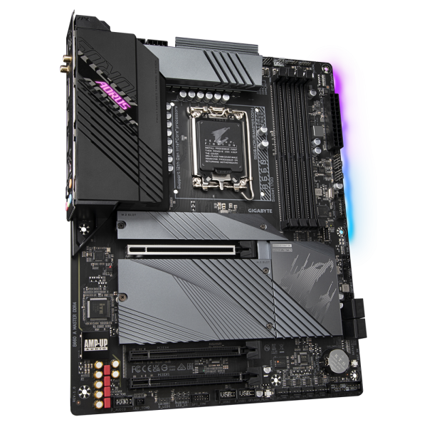 Placa Madre AORUS  B660 MASTER DDR4 (12vaGEN, LGA1700) - Imagen 5
