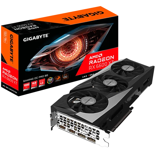 Tarjeta de Video Gigabyte Radeon RX 6600 XT GAMING OC PRO 8G