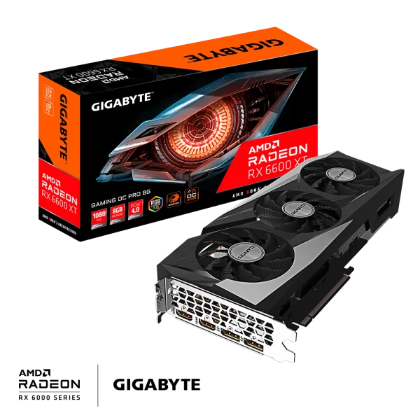 Tarjeta de Video Gigabyte Radeon RX 6600 XT GAMING OC PRO 8G - Imagen 10
