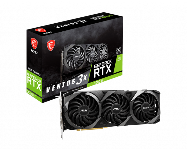 Tarjeta de Video MSI GeForce RTX™ 3080 Ti VENTUS 3X 12G OC