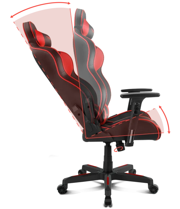 Silla Gamer DRIFT DR-111 BLACK RED - Imagen 3