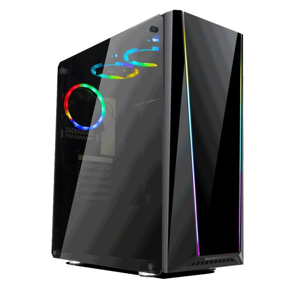Gabinete Gamer Redragon TAILGATE GC 702 Ventana Lateral Vidrio Templado ATX Micro ATX - Imagen 2