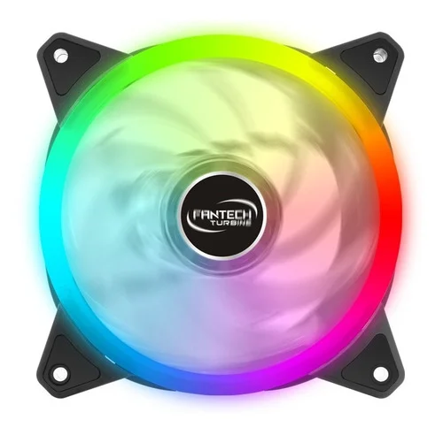 Ventilador Fantech Turbine FC124 Dual Ring Fan RGB Spectrum 120mm - Imagen 3