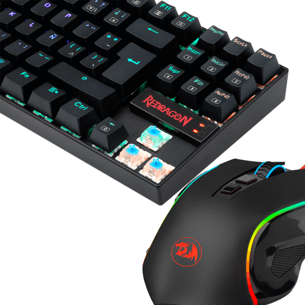 Kit Gamer Redragon K552RGB-BA RGB KUMARA MEC + MOUSE  Redragon Griffin - Imagen 7