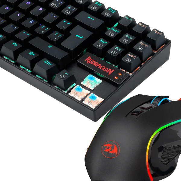 Kit Gamer Redragon K552RGB-BA RGB KUMARA MEC + MOUSE  Redragon Griffin - Imagen 7