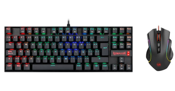 Kit Gamer Redragon K552RGB-BA RGB KUMARA MEC + MOUSE  Redragon Griffin - Imagen 6