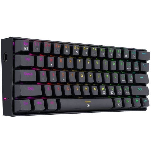 Teclado Gamer Redragon Dragonborn Mecánico K630 RGB Alámbrico Inglés TKL - Imagen 4