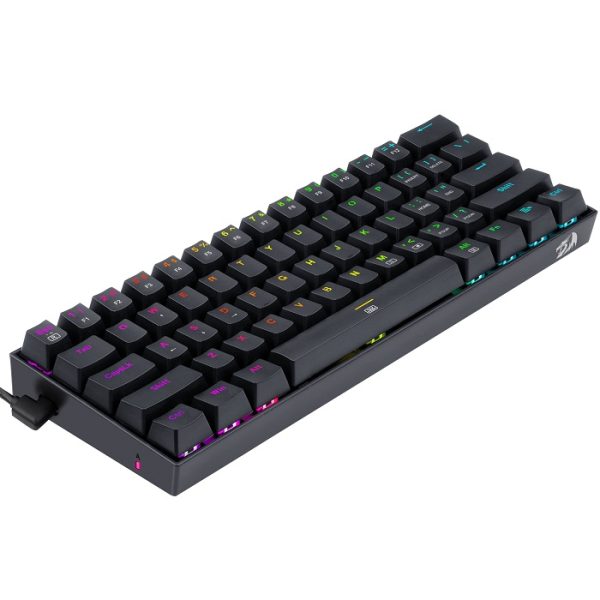 Teclado Gamer Redragon Dragonborn Mecánico K630 RGB Alámbrico Inglés TKL - Imagen 5