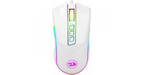 Mouse Gamer Redragon Cobra M711W White RGB 10.000 Dpi - Imagen 2