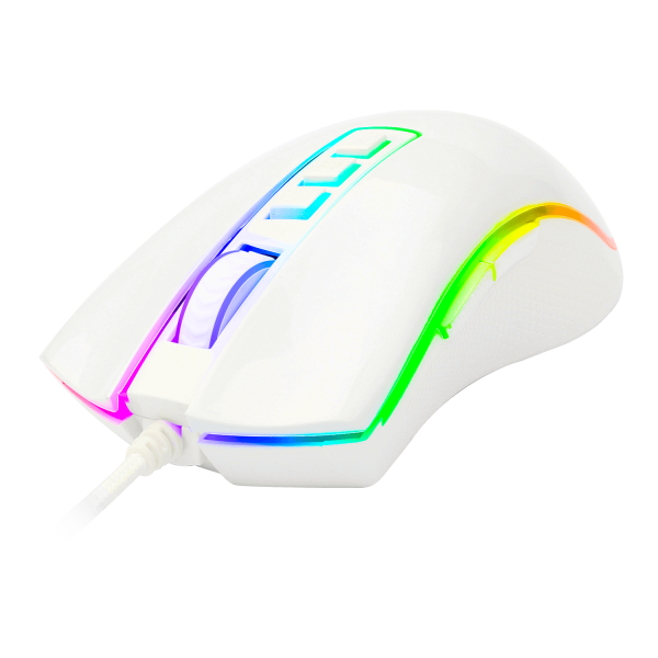 Mouse Gamer Redragon Cobra M711W White RGB 10.000 Dpi - Imagen 3