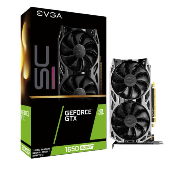 Tarjeta de Video EVGA GeForce GTX 1650 SUPER SC Ultra Gaming 4gb Gddr6 Dual Fan