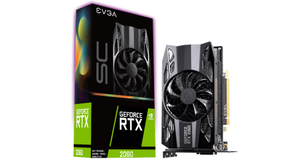 Tarjeta de Video EVGA GeForce RTX 2060 SC Gaming 06G-P  [06G-P4-2062-KR]