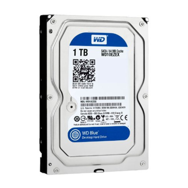 Disco Duro 1 TB HDD Western Digital AZUL 3.5 SATA WD10EZEX Sata 6Gb/s
