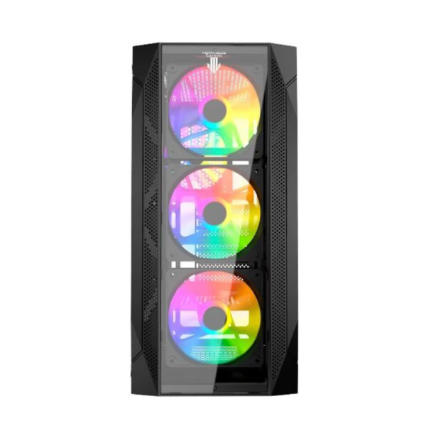 Gabinete Gamer PD-Winder 4 Ventiladores Negro Morpheus Gaming - Imagen 3