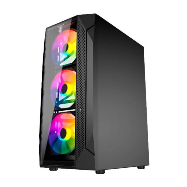 Gabinete Gamer PD-Winder 4 Ventiladores Negro Morpheus Gaming - Imagen 6