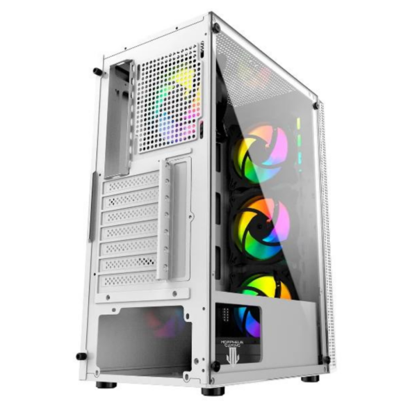 Gabinete Gamer 8010-W Blanco 4 Ventiladores Morpheus Gaming - Imagen 7