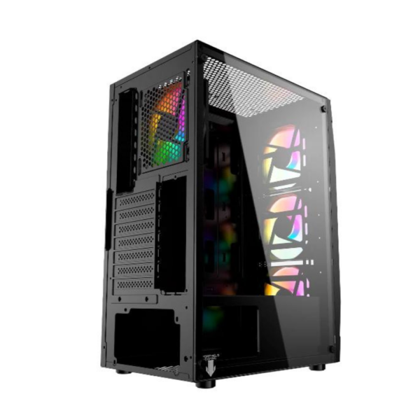 Gabinete Gamer PD-Winder 4 Ventiladores Negro Morpheus Gaming - Imagen 9