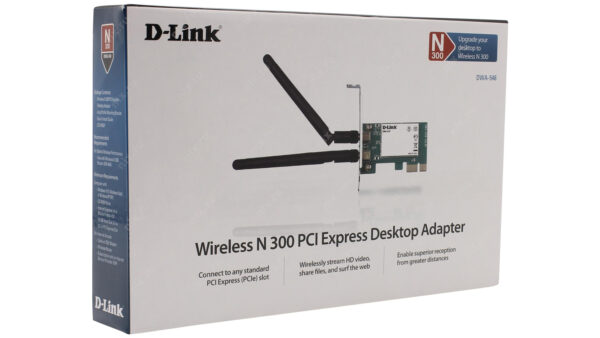 Adaptador Inalámbrico N 300 PCI Express DWA-548 - Imagen 7