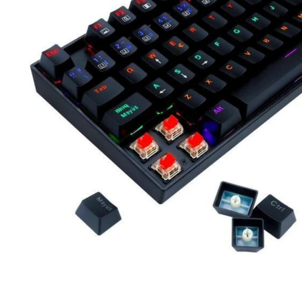 Teclado Mecanico Redragon Kumara K552-KR Negro Rainbow Switch Outemu Red Español - Imagen 5