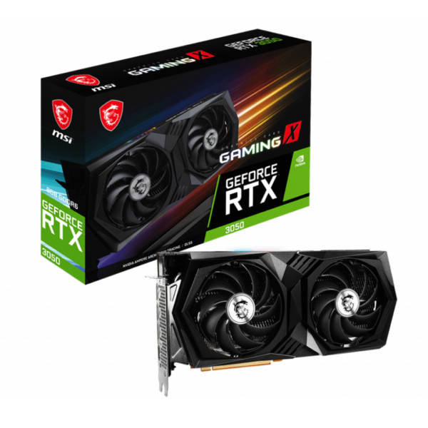 Tarjeta de Video MSI GeForce RTX 3050 GAMING X 8G