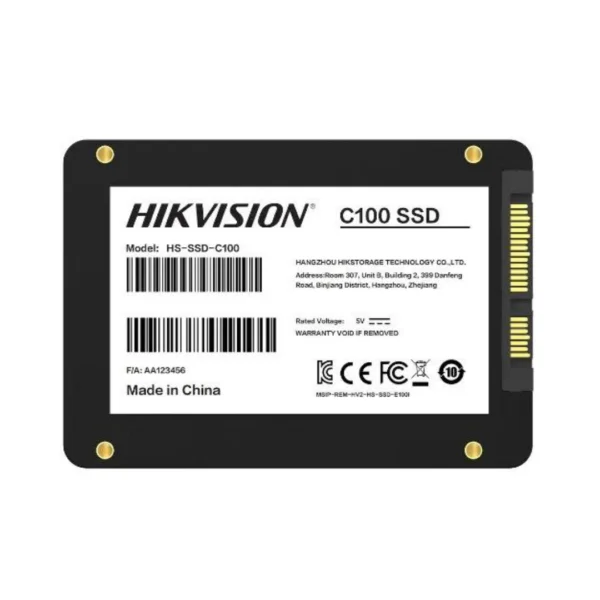Disco Duro SSD 2,5" 480GB SATA3 HS-SSD-C100 480G Hikvision - Imagen 4