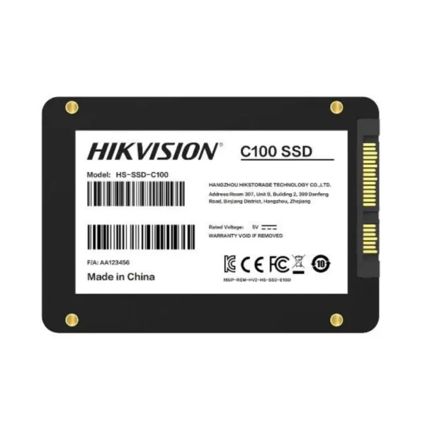 Disco Duro SSD 2,5" 240GB SATA3 HS-SSD-C100 240G 450MB Hikvision - Imagen 3