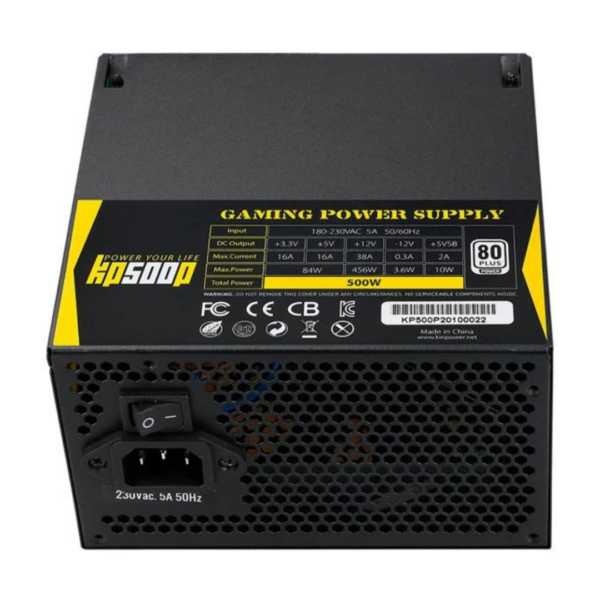 Fuente De Poder 500W 80 Plus Certificada KP500P Kinpower - Imagen 8