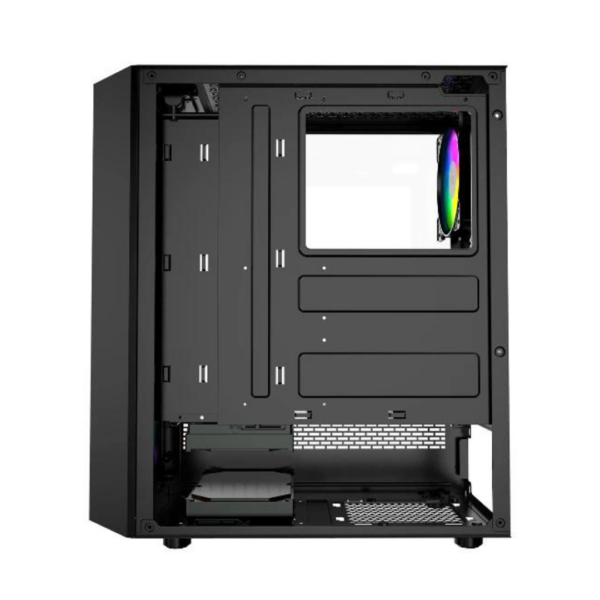 Gabinete Gamer JX188-17 4 FAN 3F 1B Negro Sin Fuente CYB Morpheus Gaming - Imagen 8