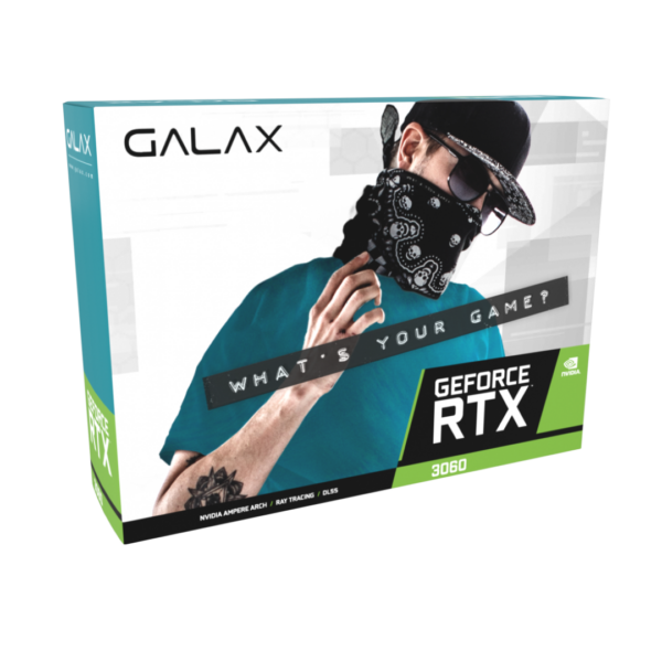 Tarjeta de Video Galax GeForce RTX 3060 8GB 1-Click OC [36NSL8MD6OCC] - Imagen 2