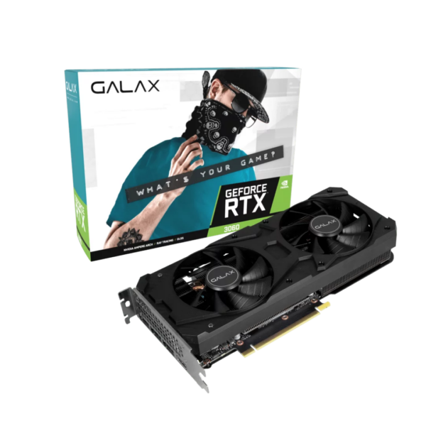 Tarjeta de Video Galax GeForce RTX 3060 8GB 1-Click OC [36NSL8MD6OCC]