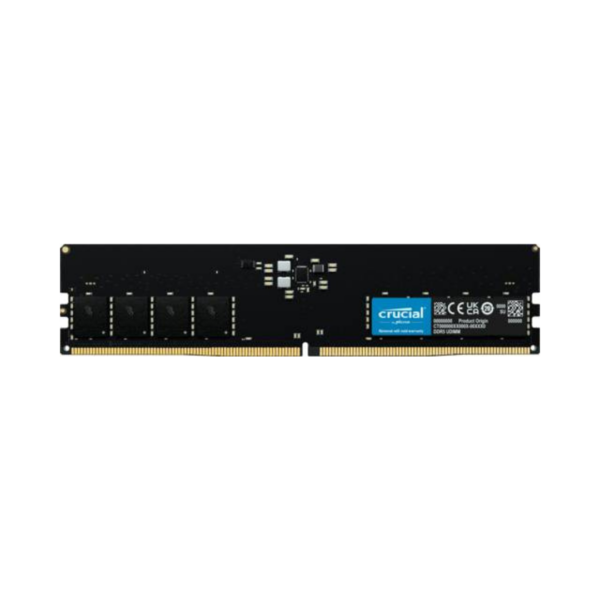 Memoria Ram 16GB DDR5 4800MHz Crucial UDIMM PC5-38400 CL40 1.1V