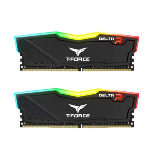 Memorias Ram 16GB 2x8 3600Mhz Pack Delta Black Negro UD-D4