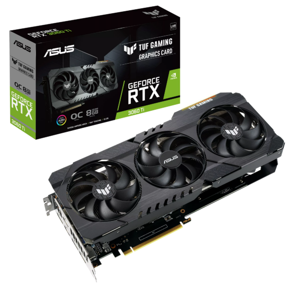 Tarjeta de Video Asus TUF Gaming GeForce RTX 3060 Ti OC 8GB GDDR6X