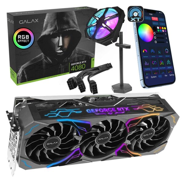 Tarjeta de Video GALAX GeForce RTX 4080 SG (1-Click OC) 16GB GDDR6X - Imagen 2