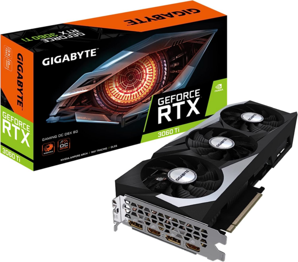 Tarjeta de Video Gigabyte GeForce RTX 3060 Ti GAMING OC 8G