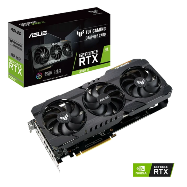 Tarjeta de Video Asus TUF Gaming GeForce RTX 3060 Ti OC 8GB GDDR6X - Imagen 2